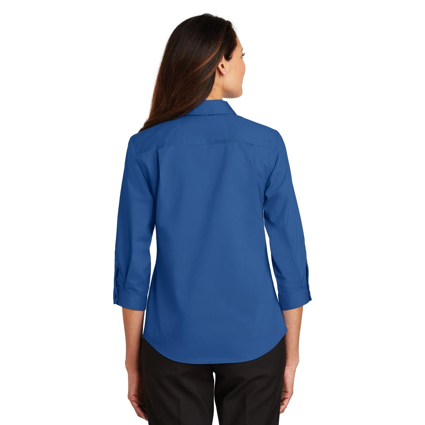 Black Button Up Shirts - Port Authority - Comfortable Twill