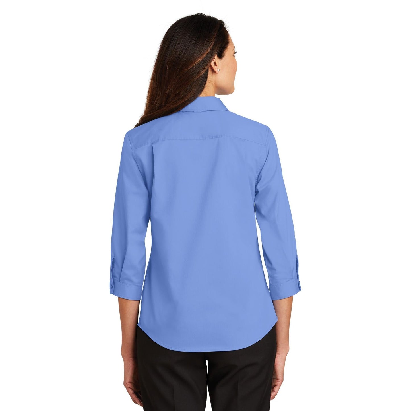 Black Button Up Shirts - Port Authority - Comfortable Twill