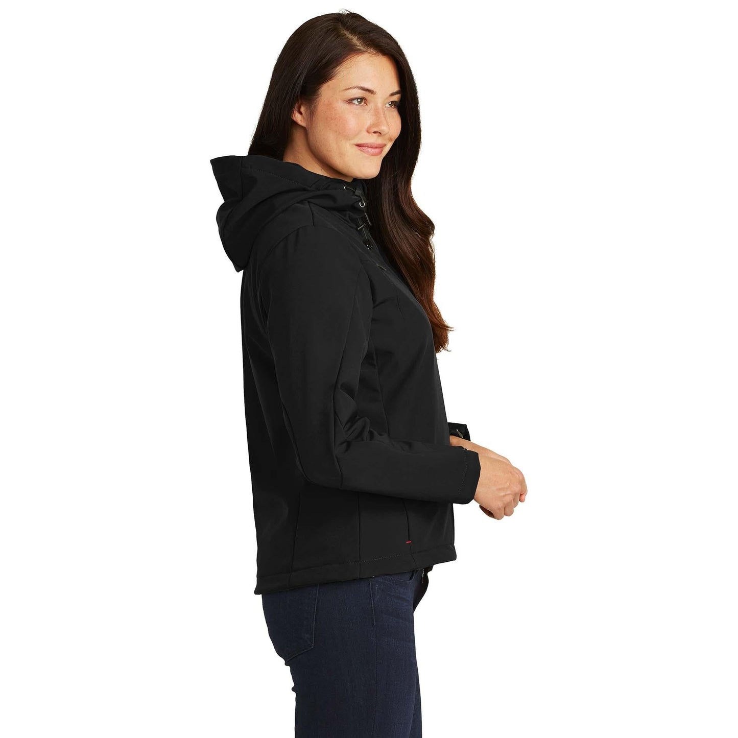 Black/Engine Red Jackets - Port Authority - Stylish Soft Shell