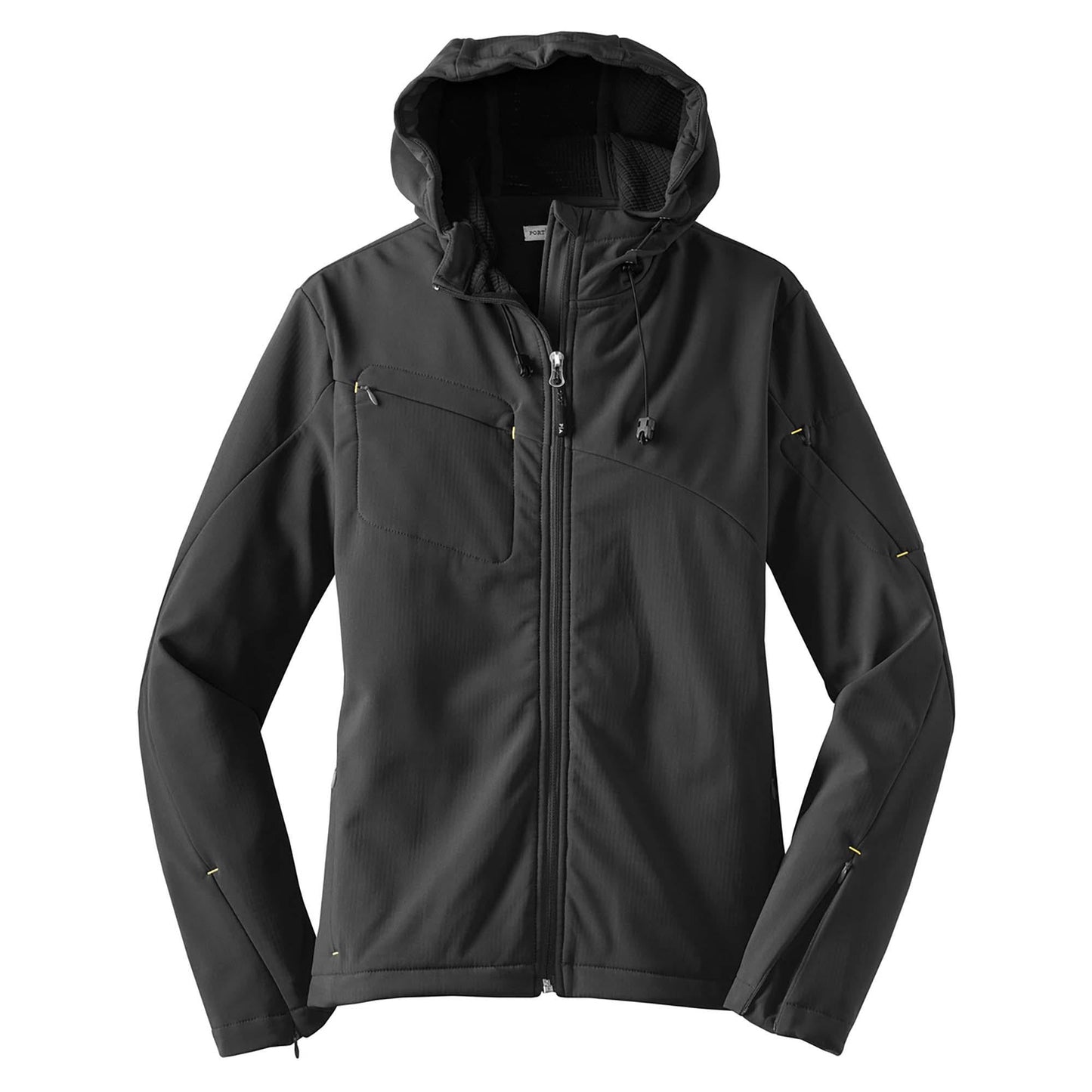 Black/Engine Red Jackets - Port Authority - Stylish Soft Shell