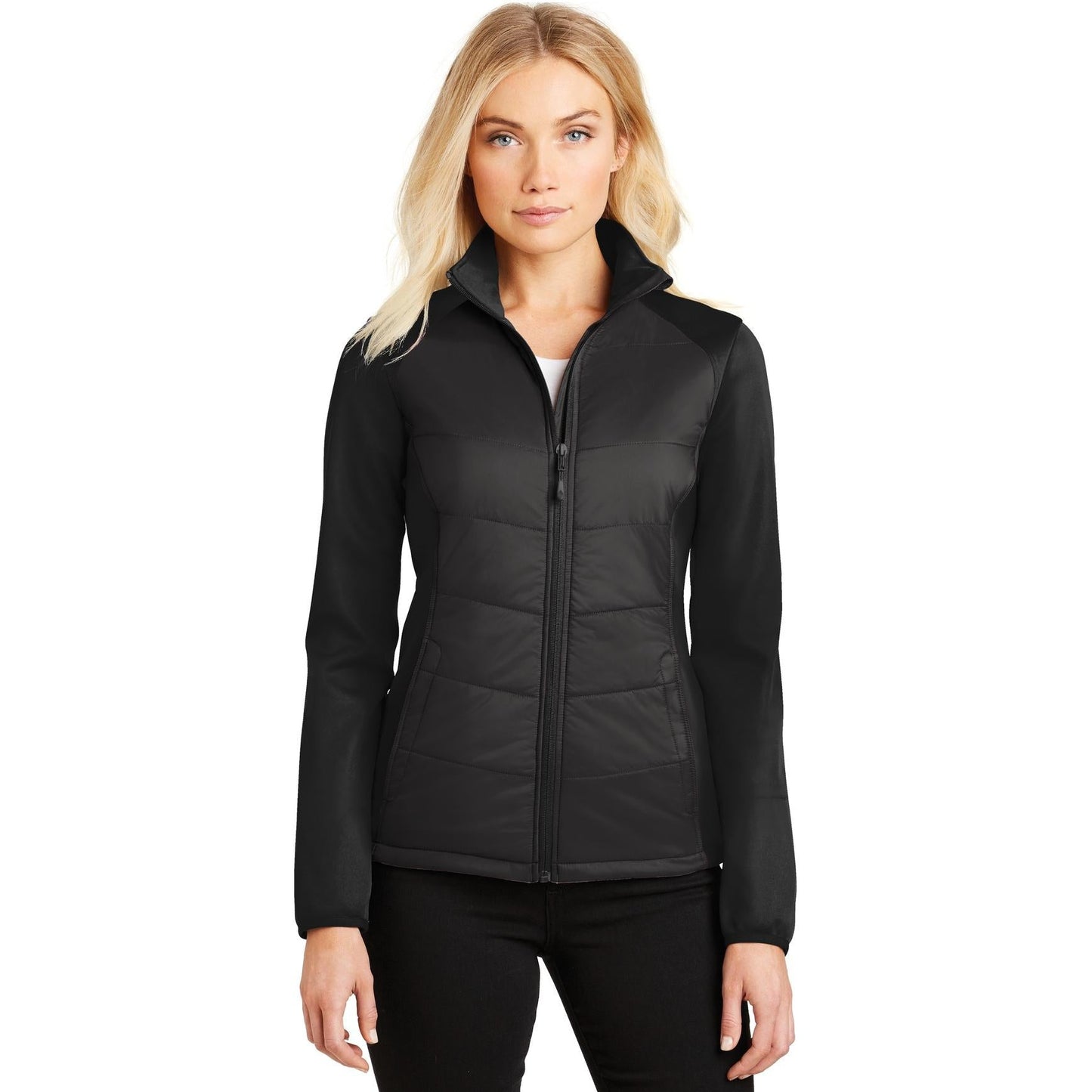 Deep Black Jacket - Port Authority - Water-Resistant