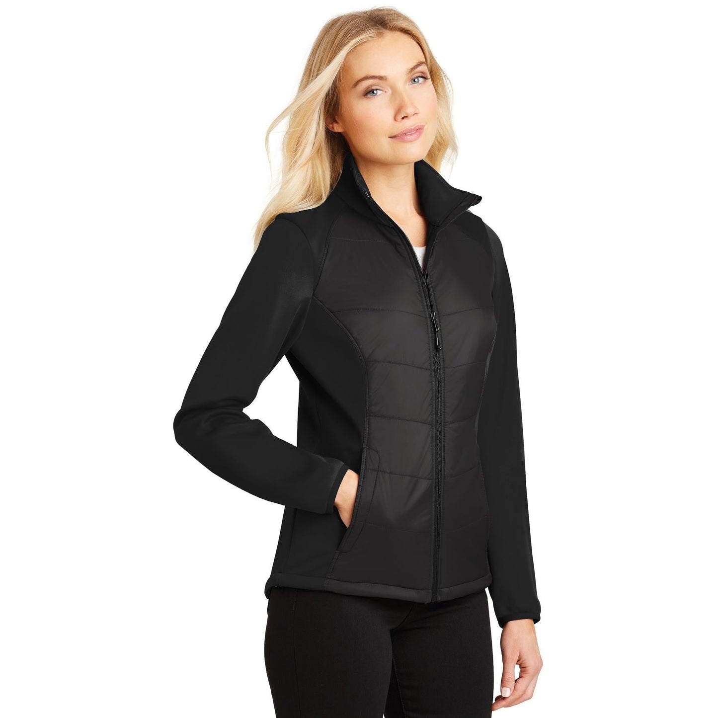 Deep Black Jacket - Port Authority - Water-Resistant