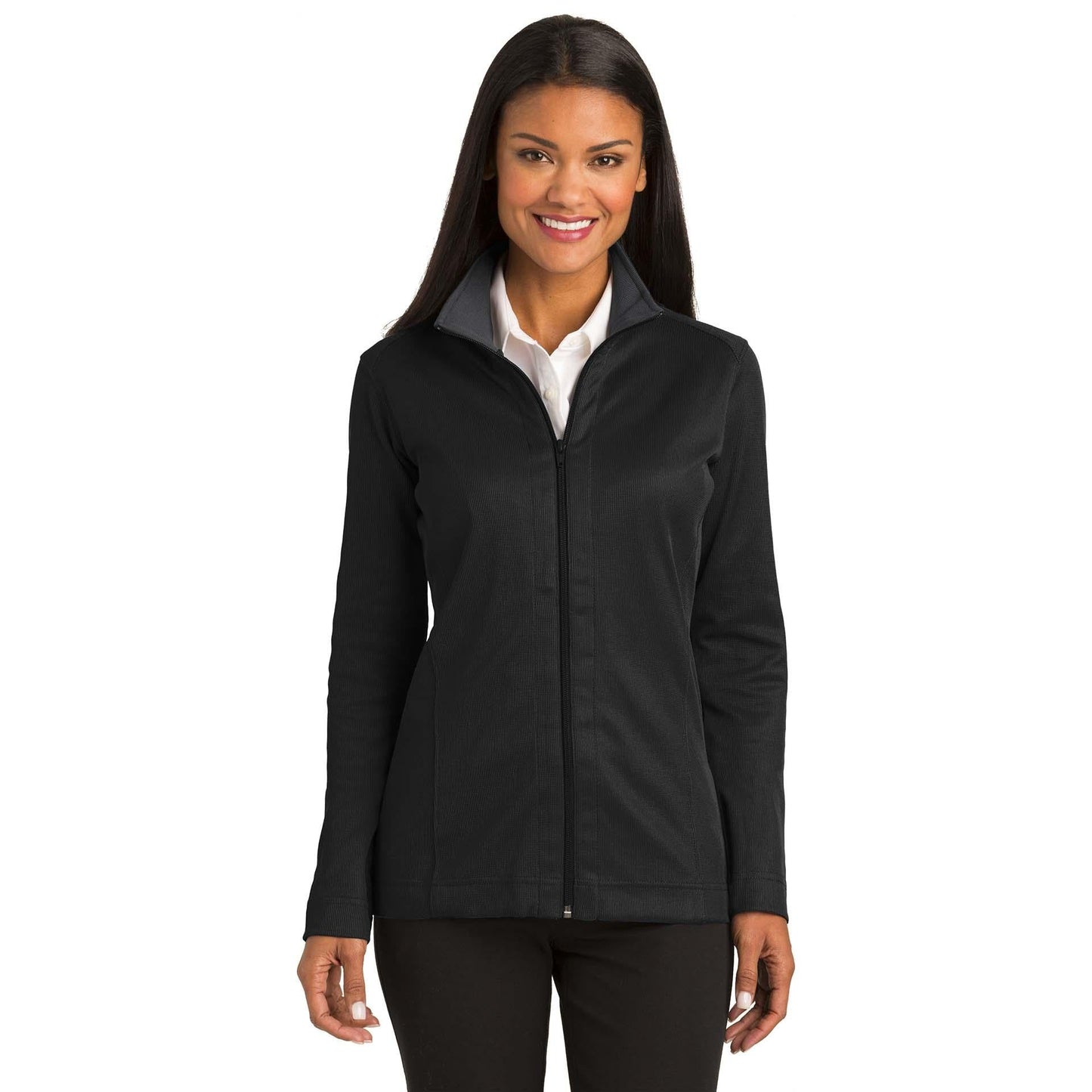 Black/Iron Grey Jacket - Port Authority - Cozy Design