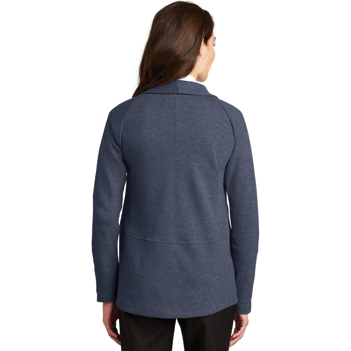 Charcoal Heather Cardigans - Port Authority - Soft Fabric