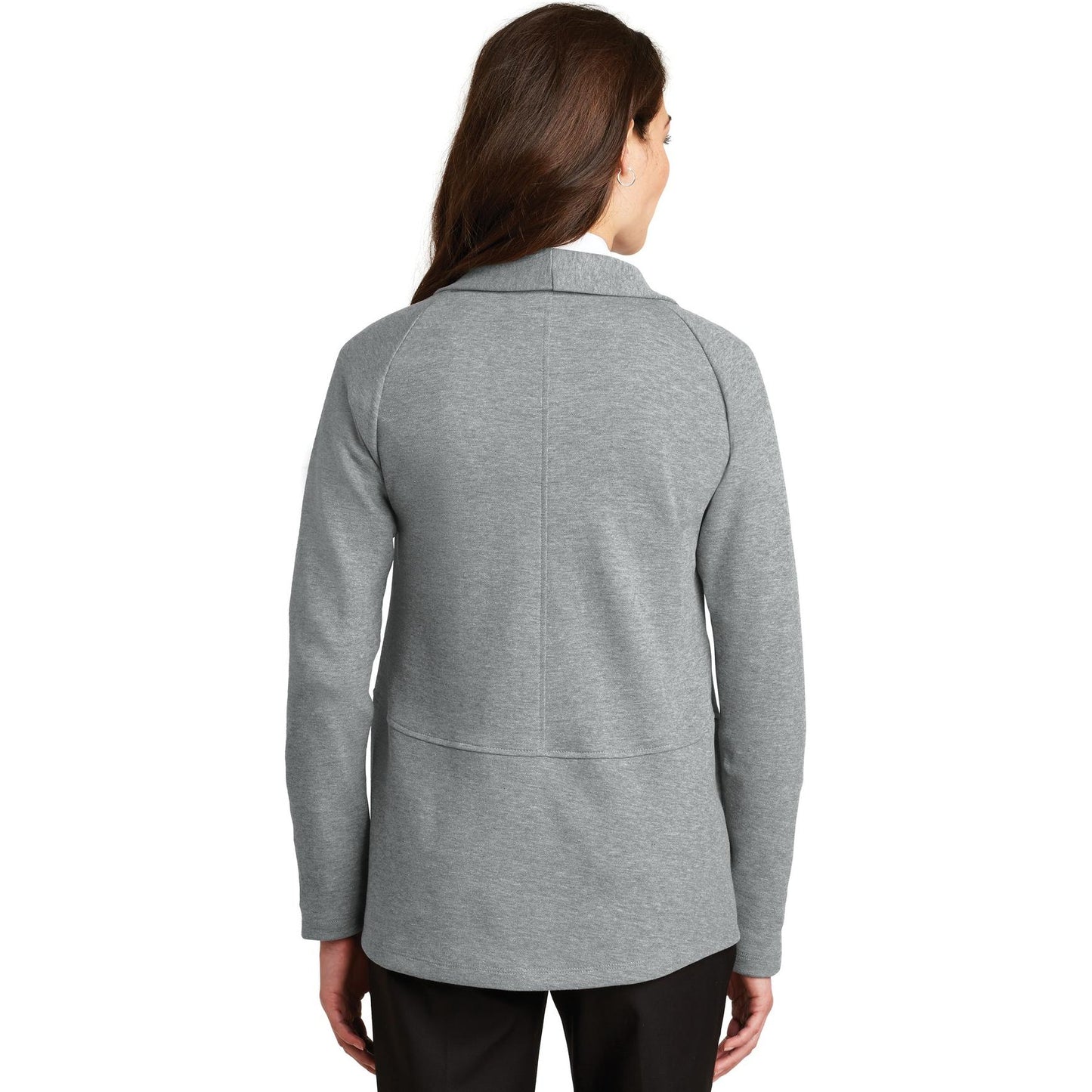 Charcoal Heather Cardigans - Port Authority - Soft Fabric