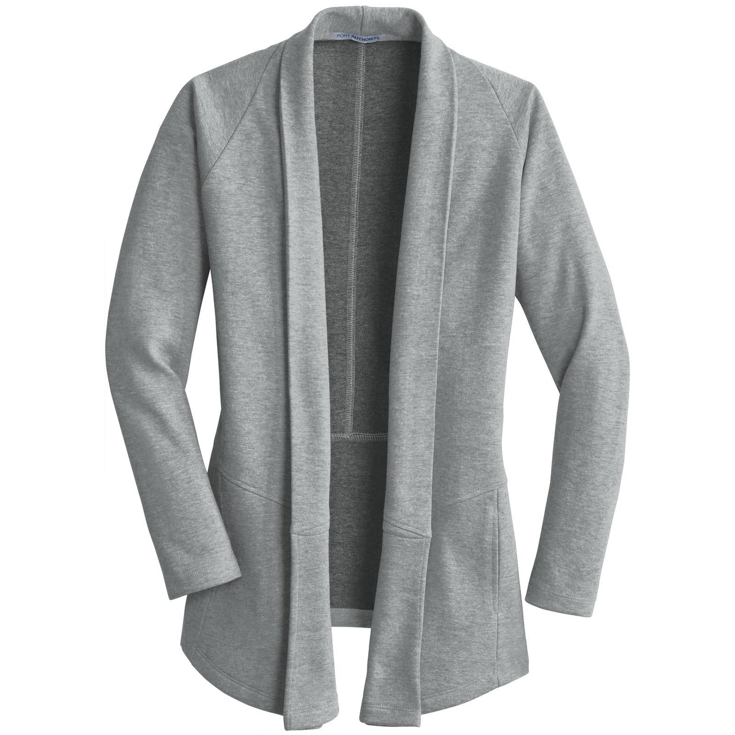 Charcoal Heather Cardigans - Port Authority - Soft Fabric