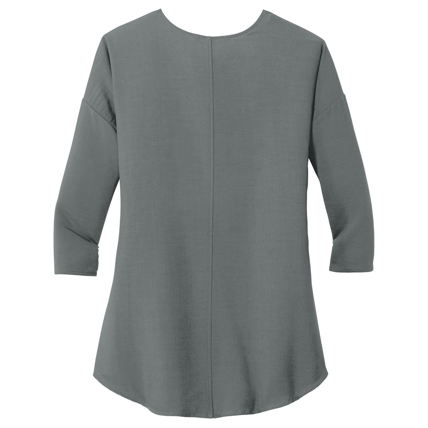 Black Polo Shirt - Port Authority - Soft Split Neck