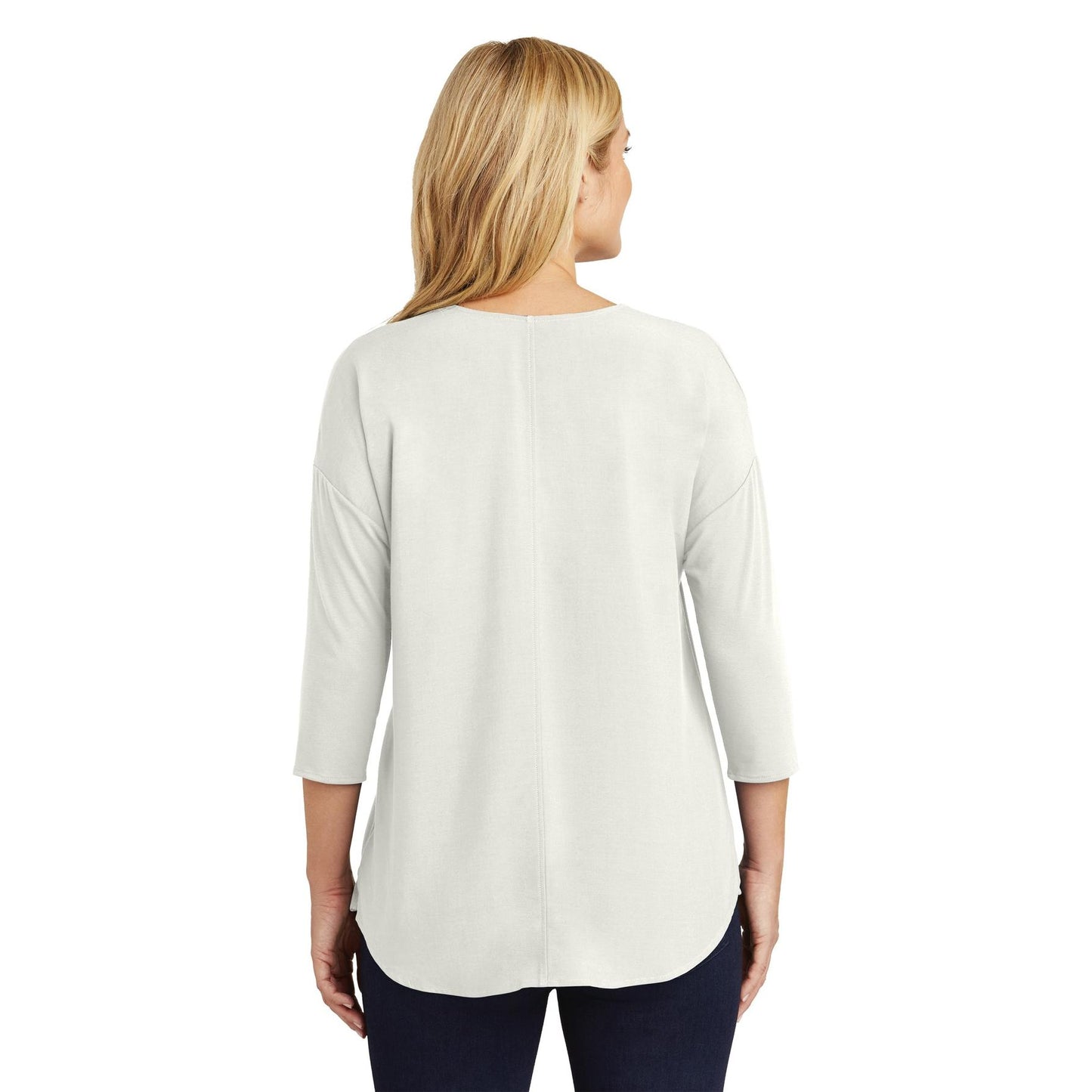 Black Polo Shirt - Port Authority - Soft Split Neck