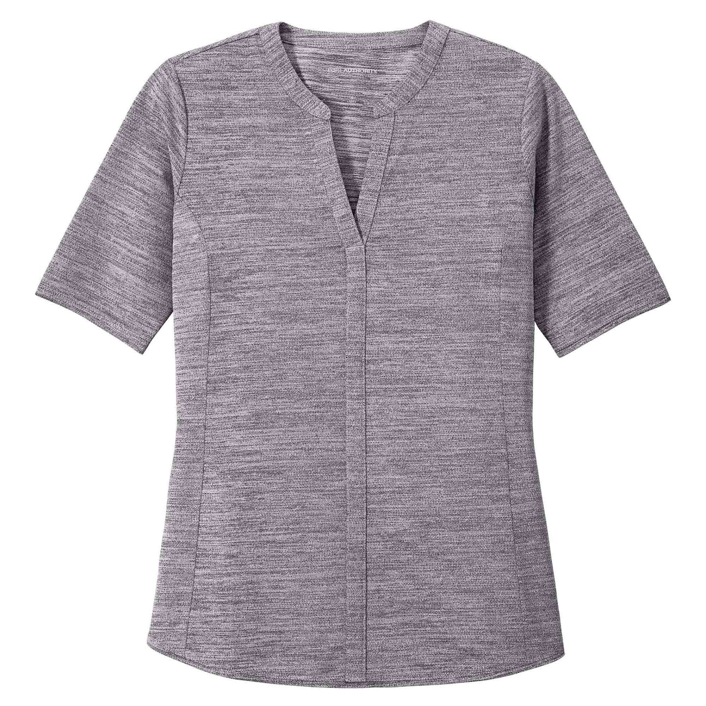 Black/Thunder Grey Button Up Shirt - Port Authority - Soft
