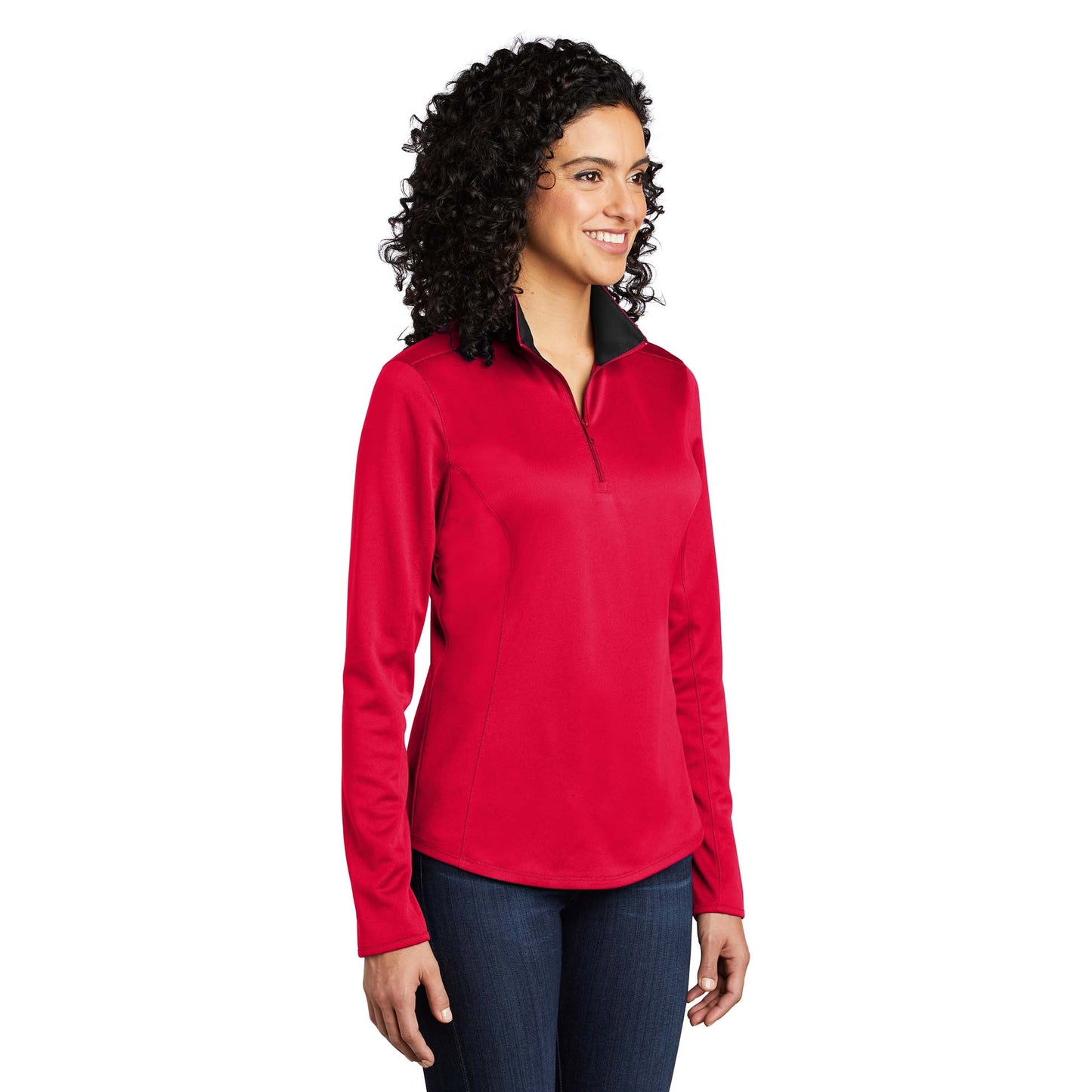 Black/Steel Grey Sweatshirts - Port Authority - Moisture Wicking