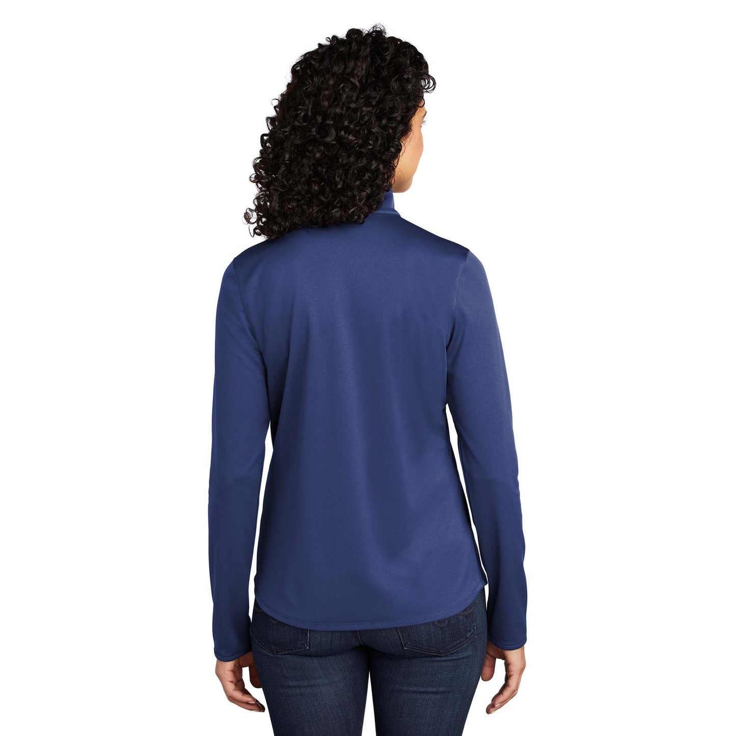 Black/Steel Grey Sweatshirts - Port Authority - Moisture Wicking