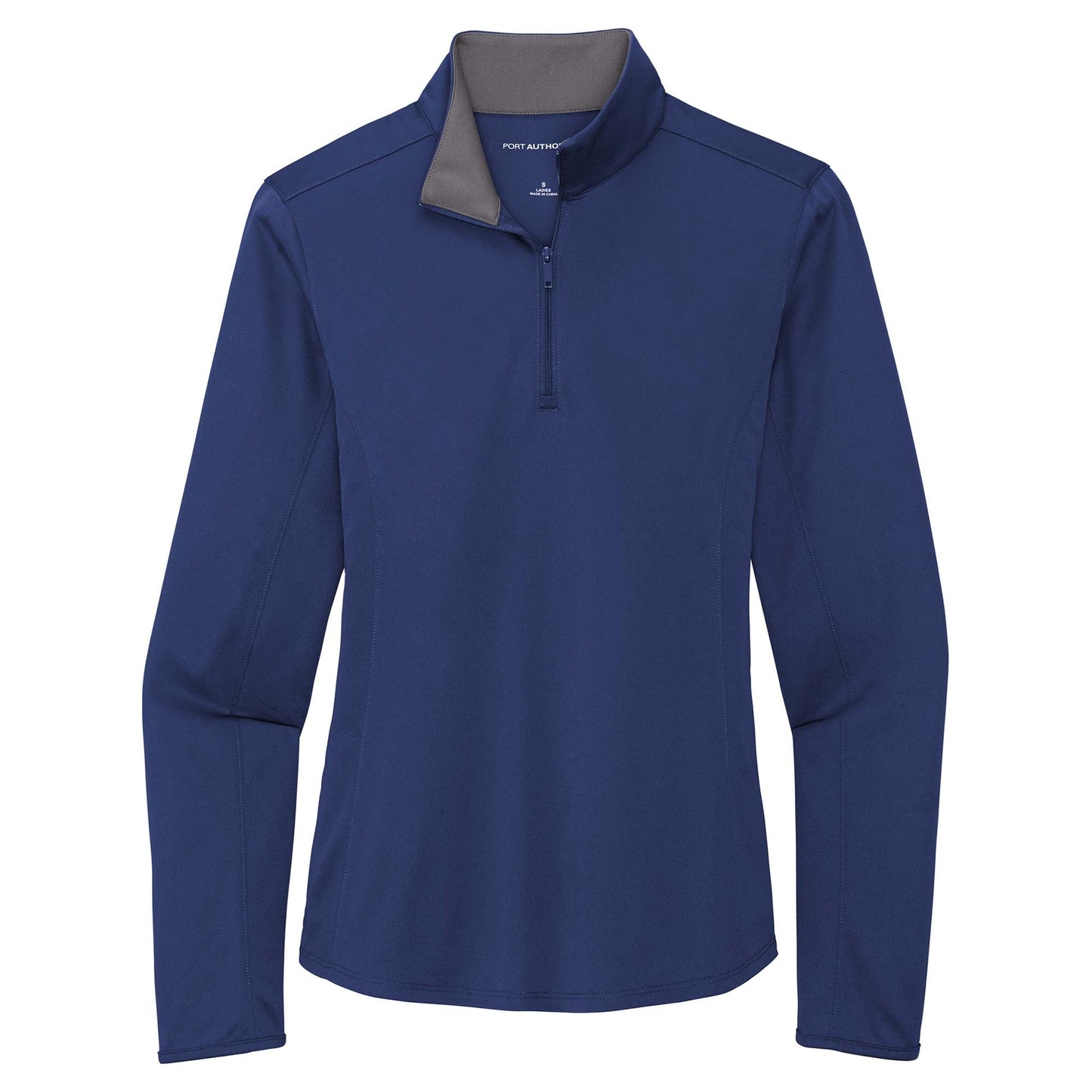 Black/Steel Grey Sweatshirts - Port Authority - Moisture Wicking