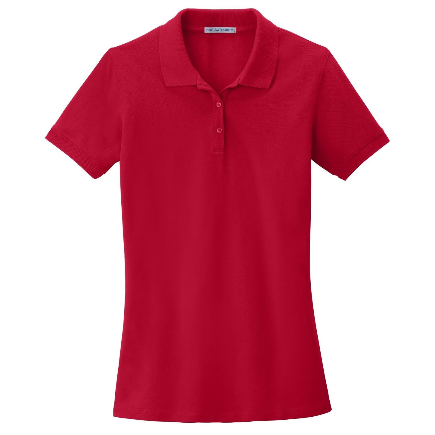 Apple Red Polo Shirt - Port Authority - Soft Cotton