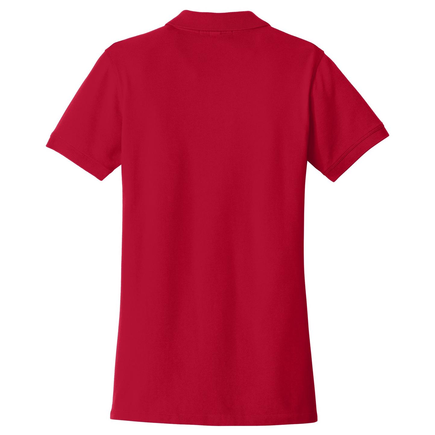 Apple Red Polo Shirt - Port Authority - Soft Cotton