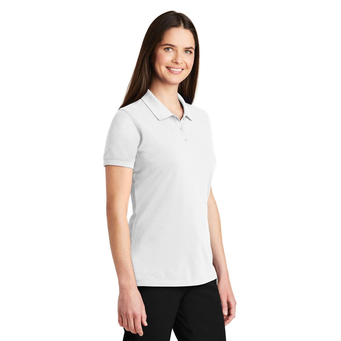 Apple Red Polo Shirt - Port Authority - Soft Cotton