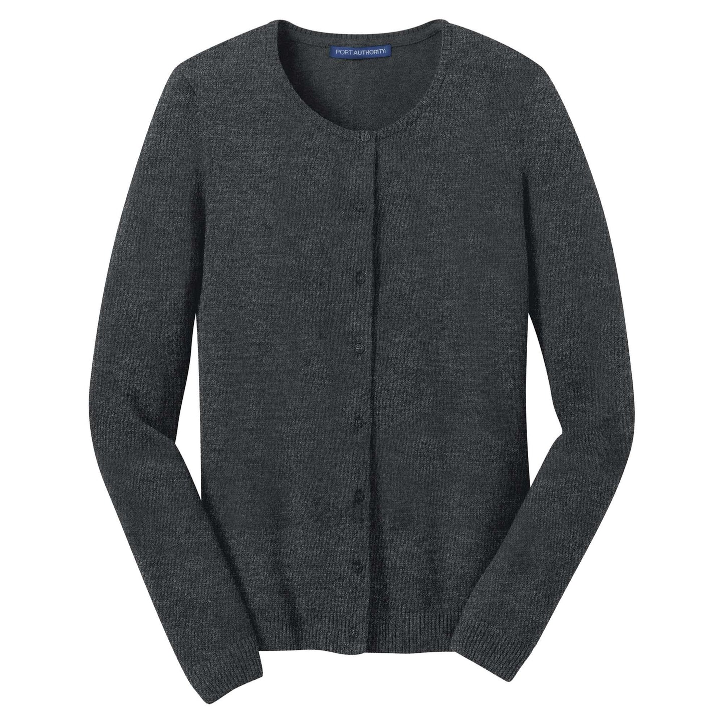 Black Cardigans - Port Authority - Elegant Knit Design