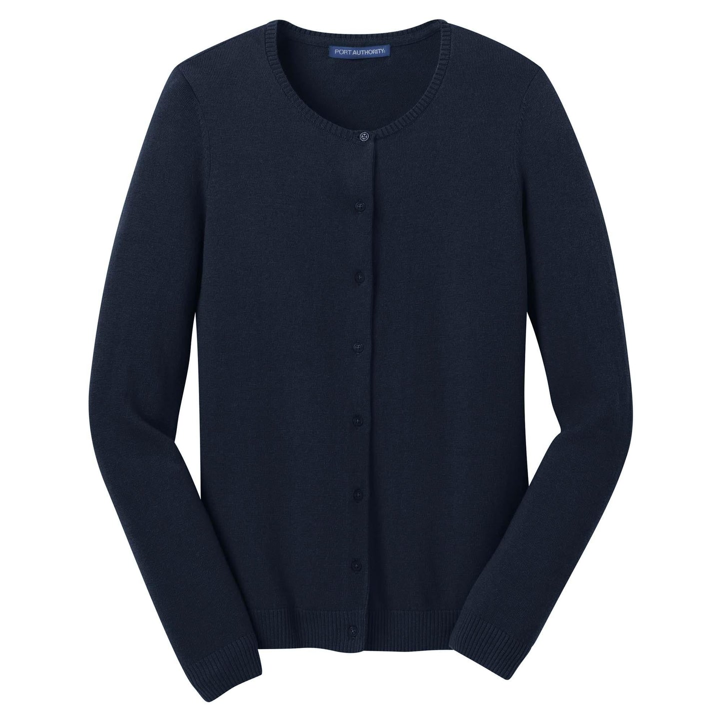 Black Cardigans - Port Authority - Elegant Knit Design