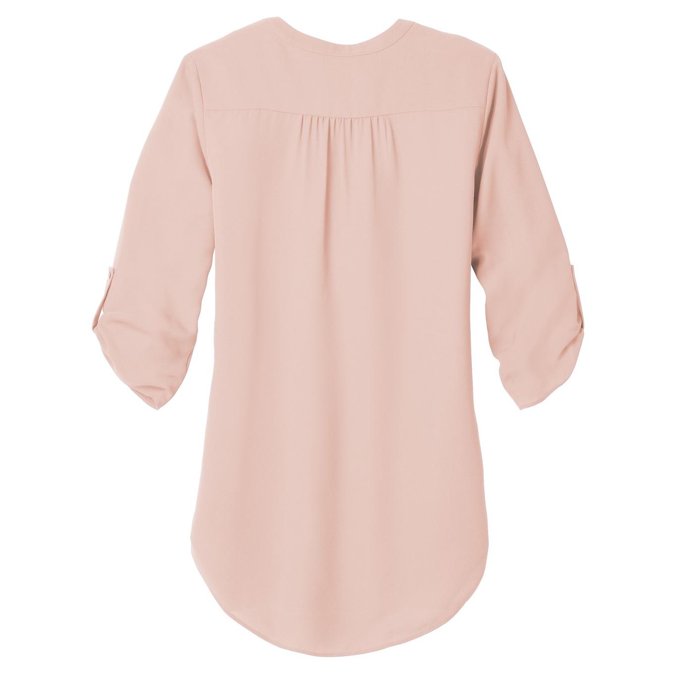 Black Blouses - Stylish Tunic - Port Authority - V-Neck