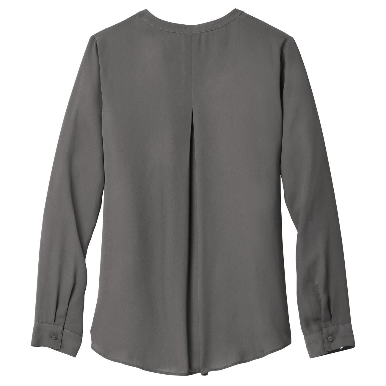 Ivory Chiffon Blouses - Port Authority - Elegant Style