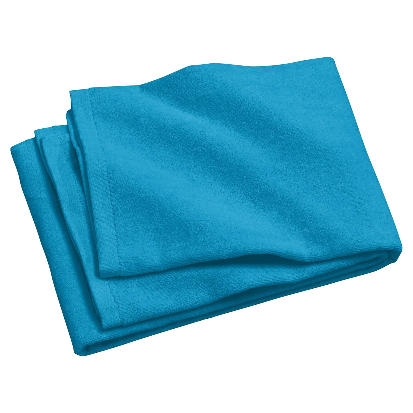 Turquoise Beach Towels - Port Authority - Soft Velour