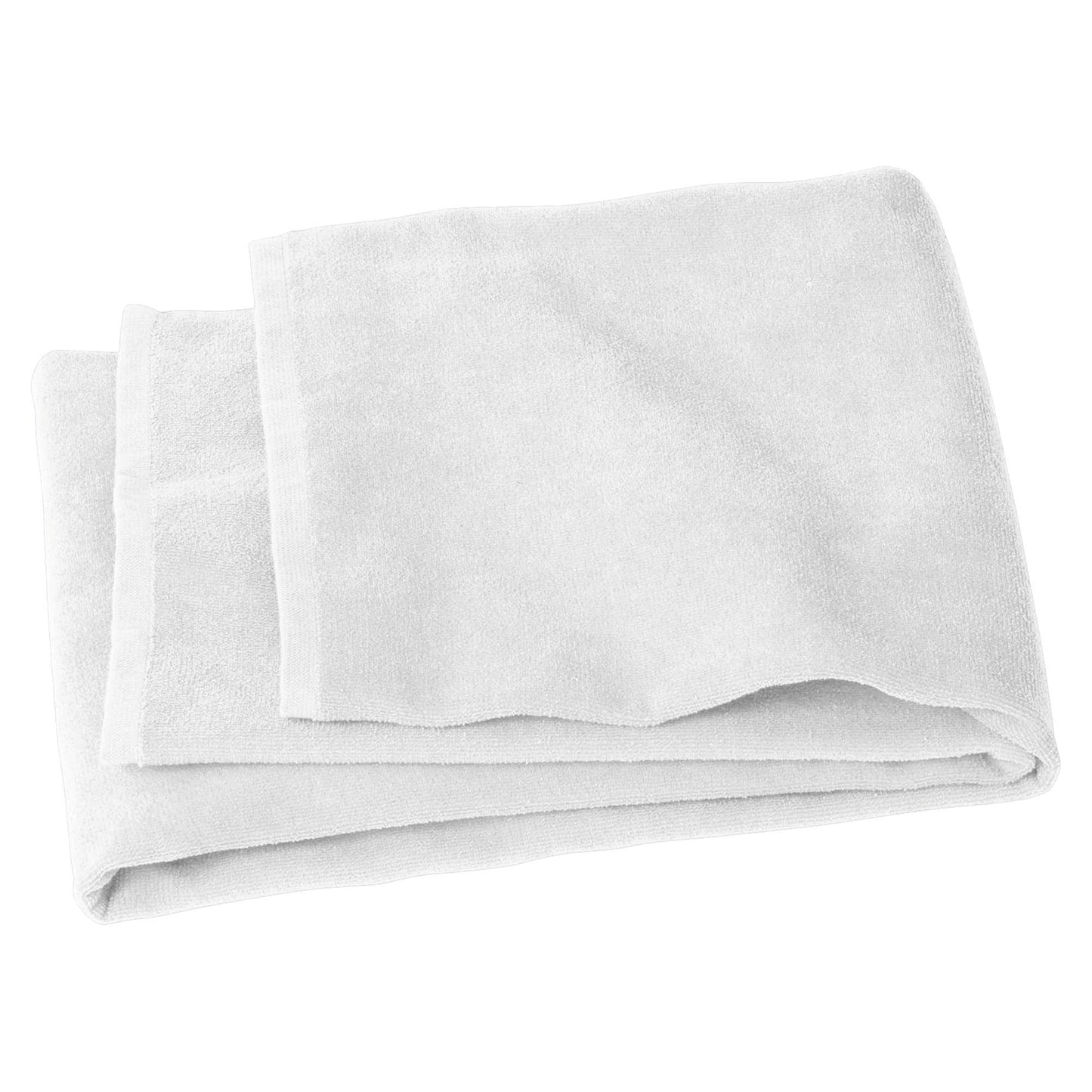 White Beach Towels - Port Authority - Soft Cotton