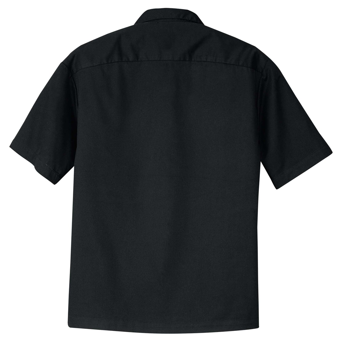 Black/Light Stone Button Up Shirt - Port Authority - Soft