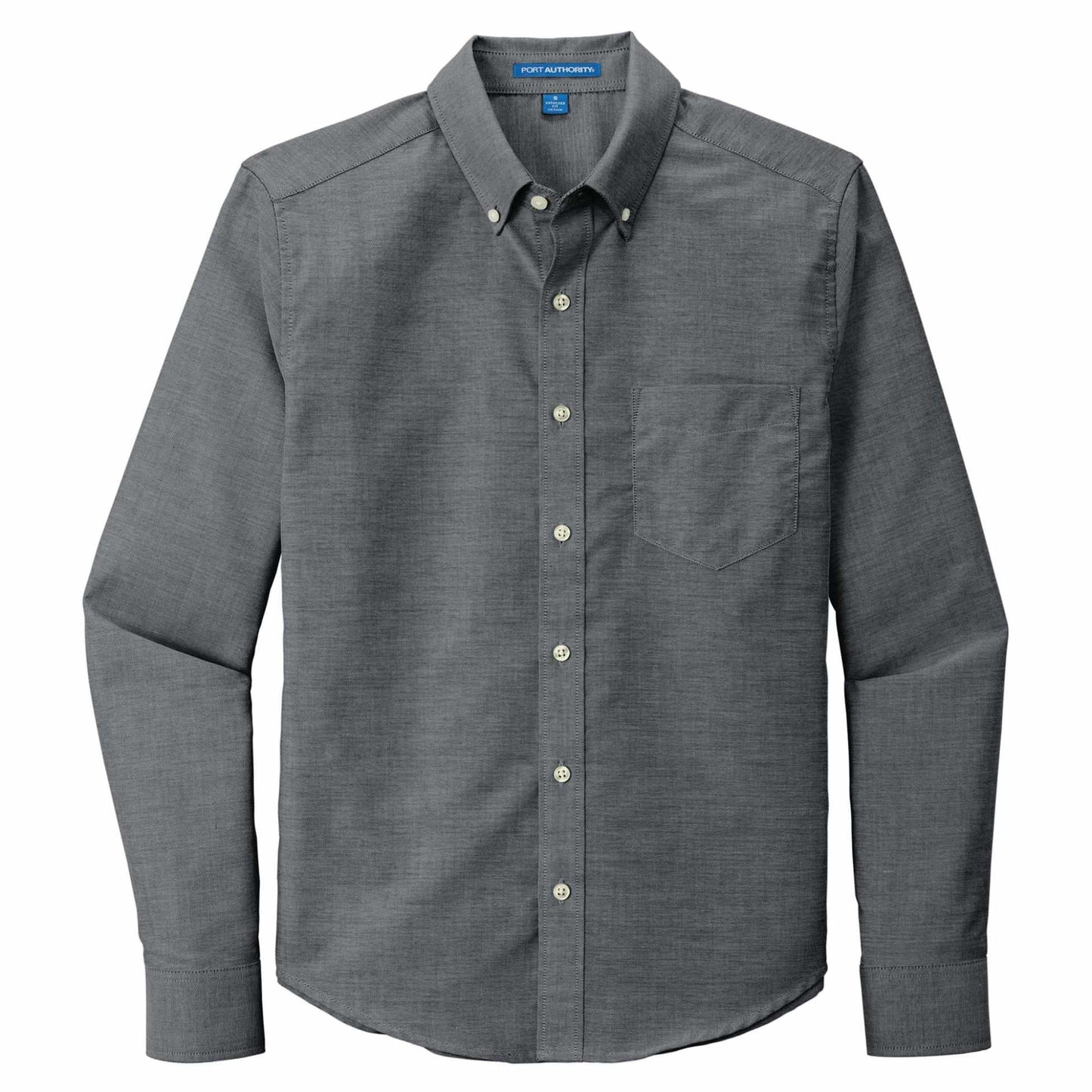Black Button Up Shirt - Port Authority - Slim Fit Design