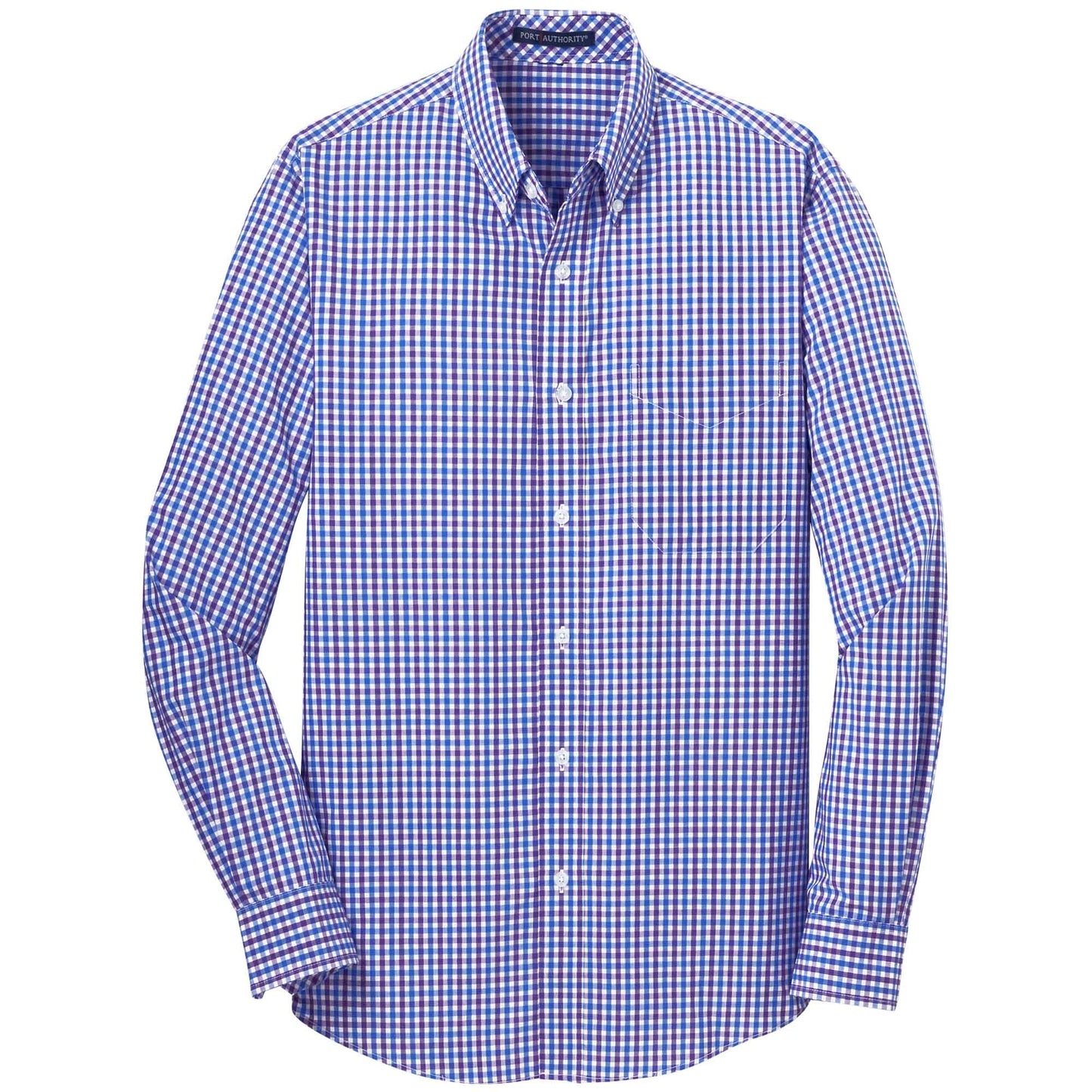Black/Charcoal Button Up Shirts - Port Authority - Stylish