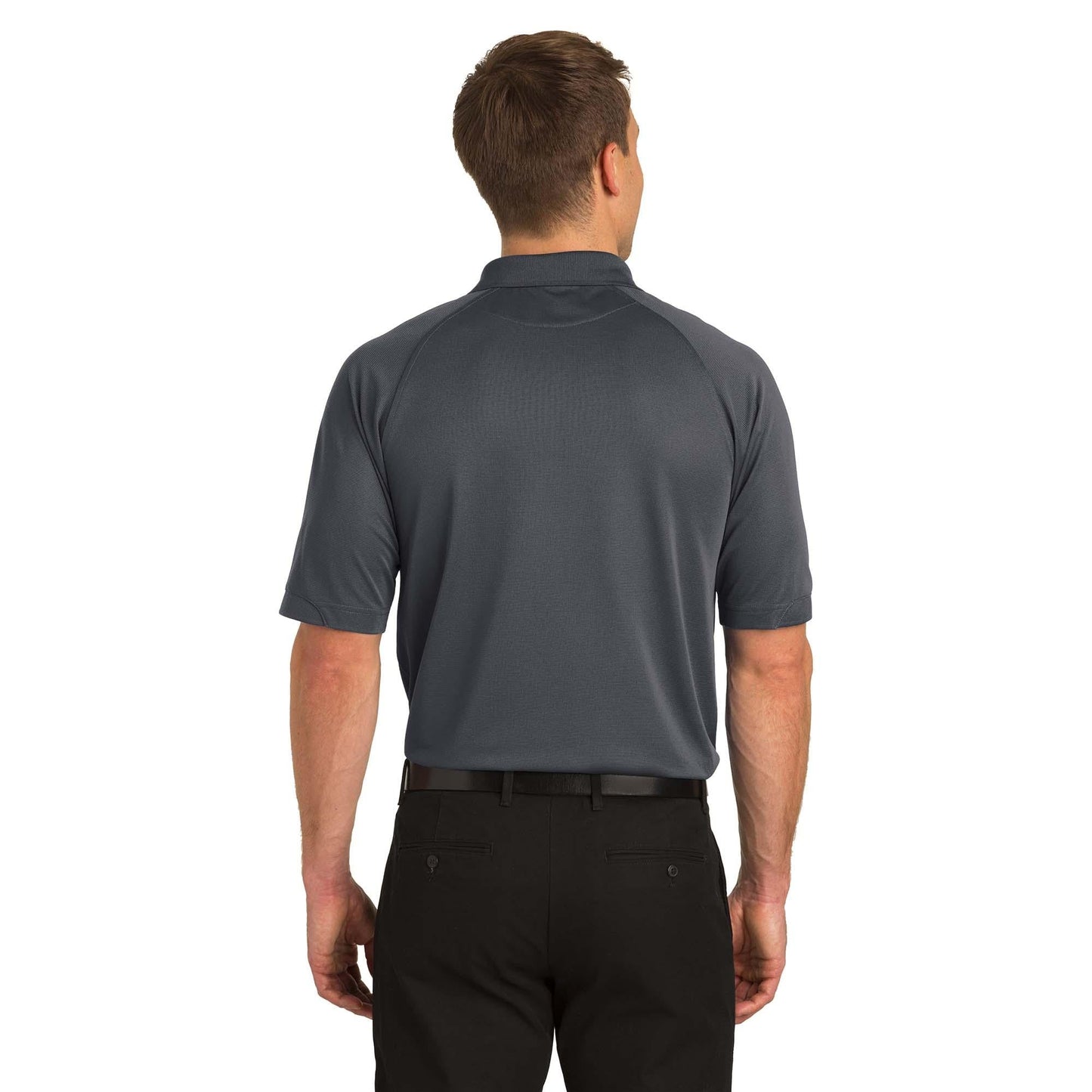 Black Polo Shirt - Port Authority - Moisture Wicking