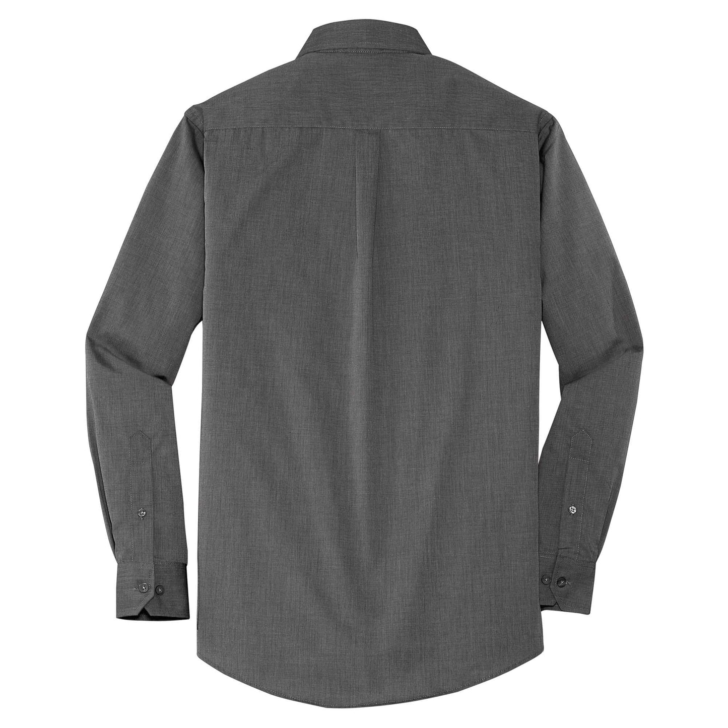 Chambray Blue Button Up Shirt - Port Authority - Easy Care