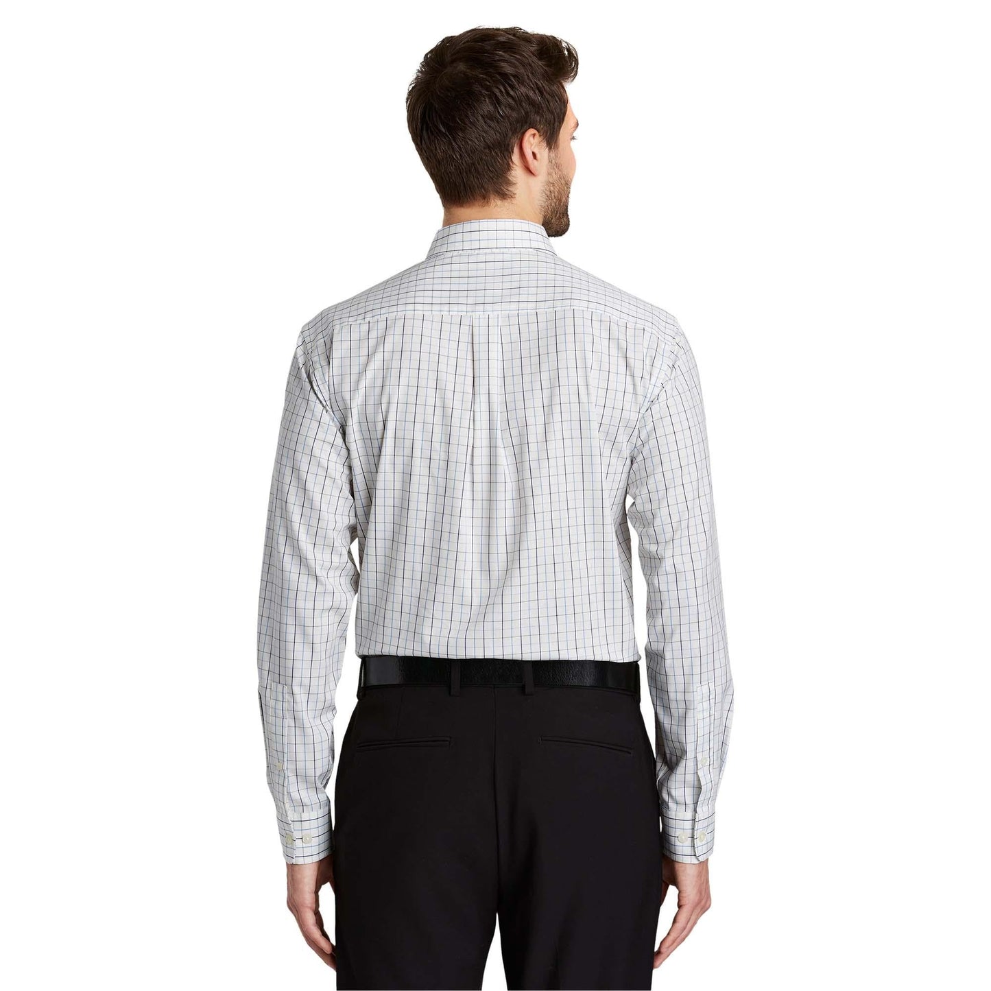 Blue/Navy Button Up Shirts - Port Authority - Easy Care