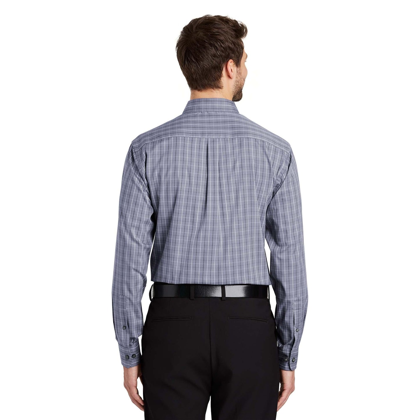 Blue/Navy Button Up Shirts - Port Authority - Easy Care