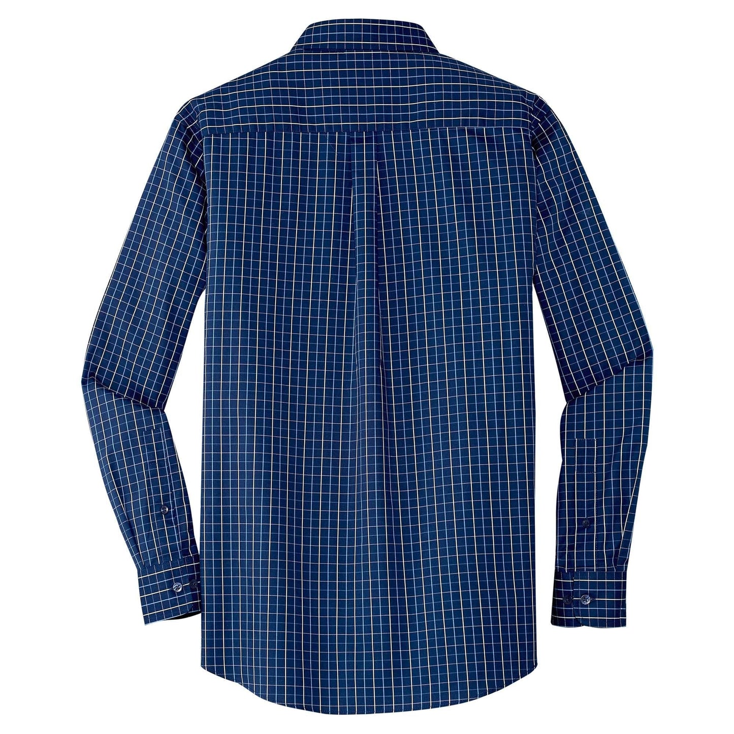Blue/Navy Button Up Shirts - Port Authority - Easy Care