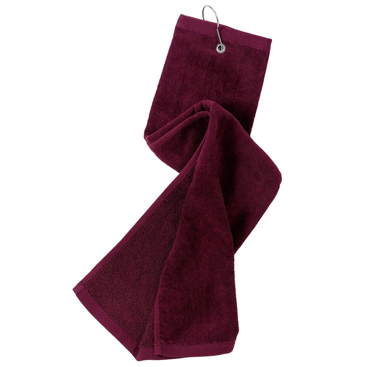 Black Golf Towels - Port Authority - Soft Velour