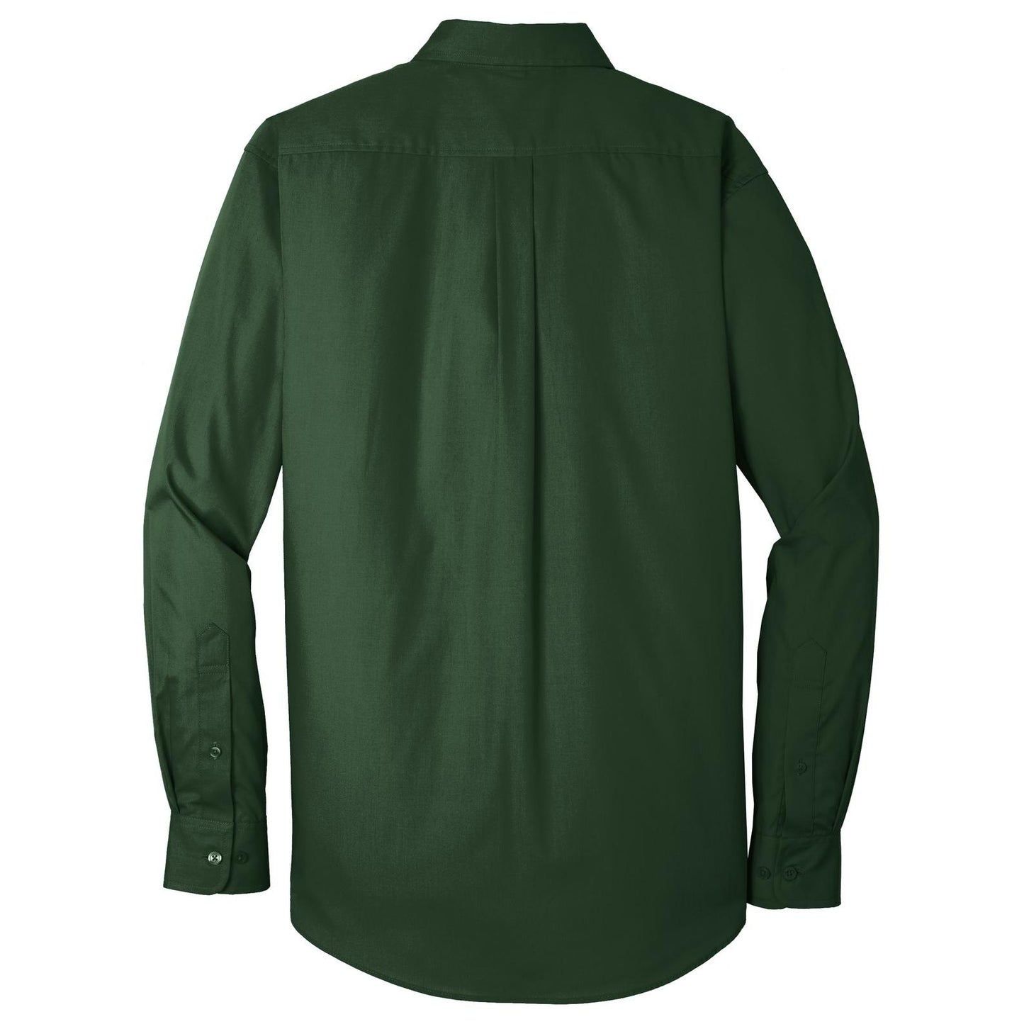 Deep Black Button Up Shirts - Port Authority - Lightweight