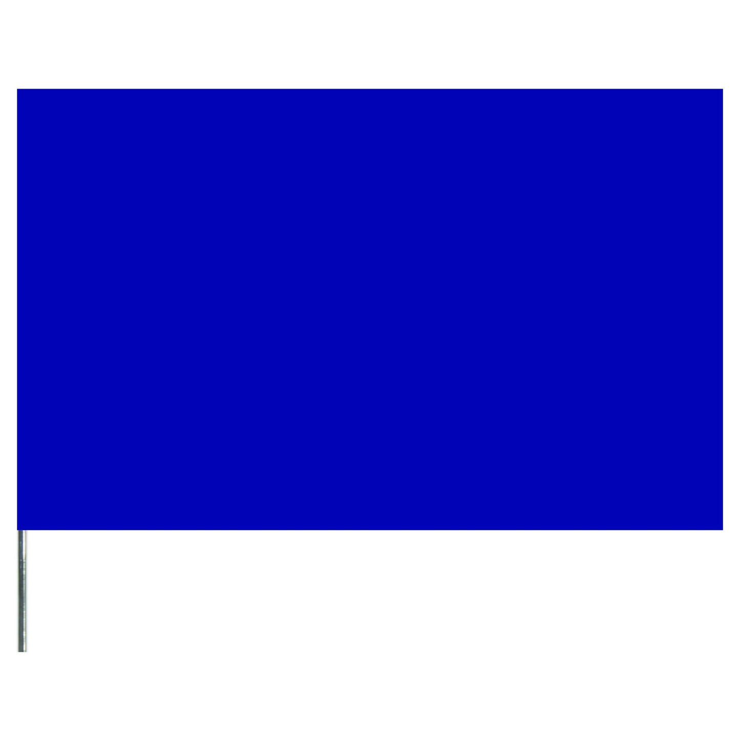 Blue Marking Flags - Presco - High Visibility Design