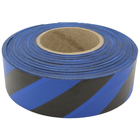 Blue/Black Surveyor Tape - Presco - High Visibility Flagging