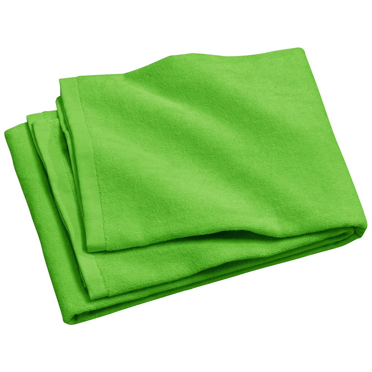 Turquoise Beach Towels - Port Authority - Soft Velour