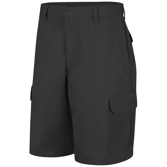 Black Cargo Shorts - Red Kap - Durable Fabric