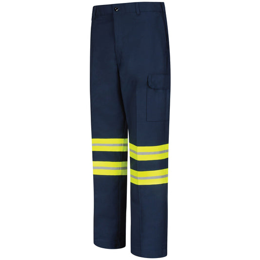 Navy Reflective Trim Pants - Red Kap - Enhanced Safety