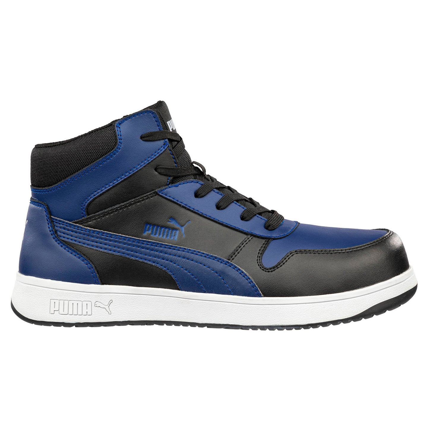 Black/White/Red Work Shoes - PUMA Safety - Composite Toe
