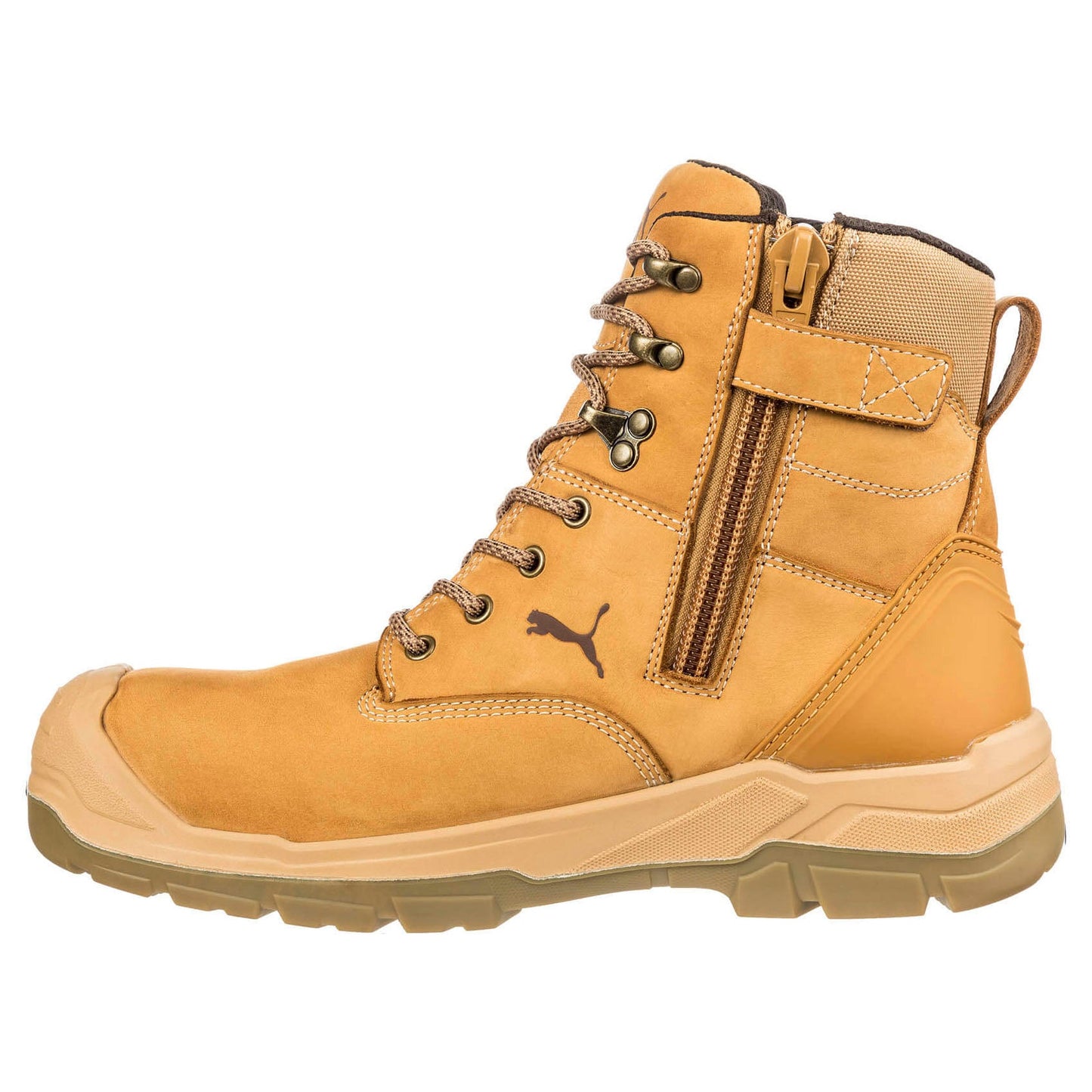 Wheat Work Boots - PUMA Safety - Waterproof Comfort