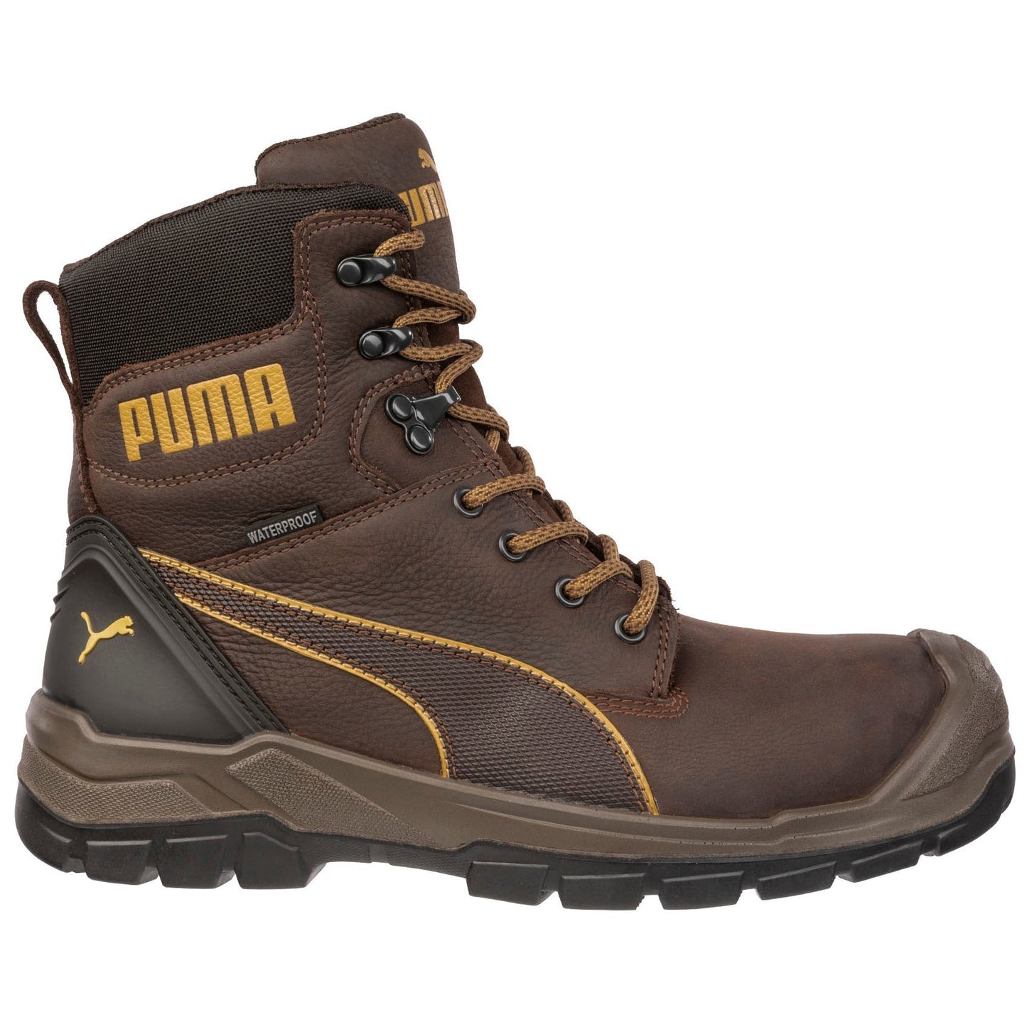 Brown Work Boots - PUMA Safety - Composite Toe