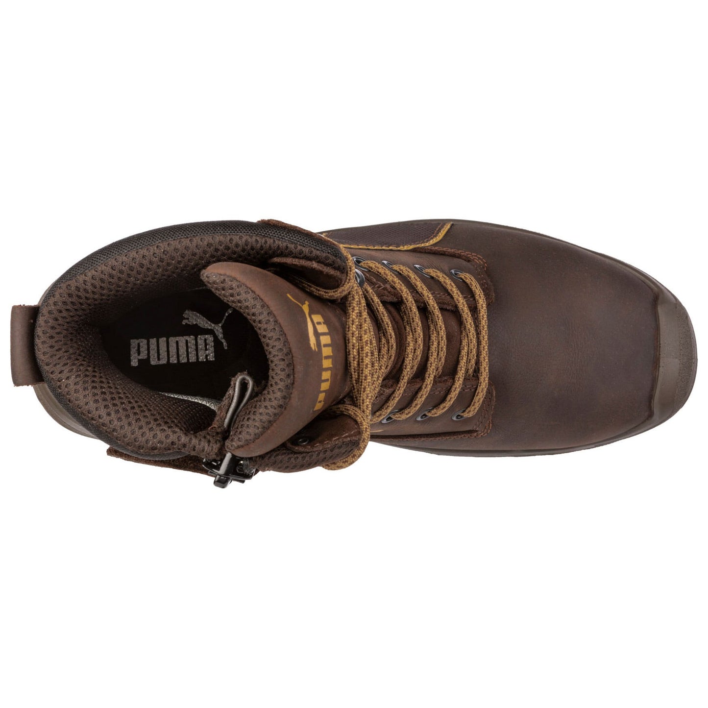 Brown Work Boots - PUMA Safety - Composite Toe