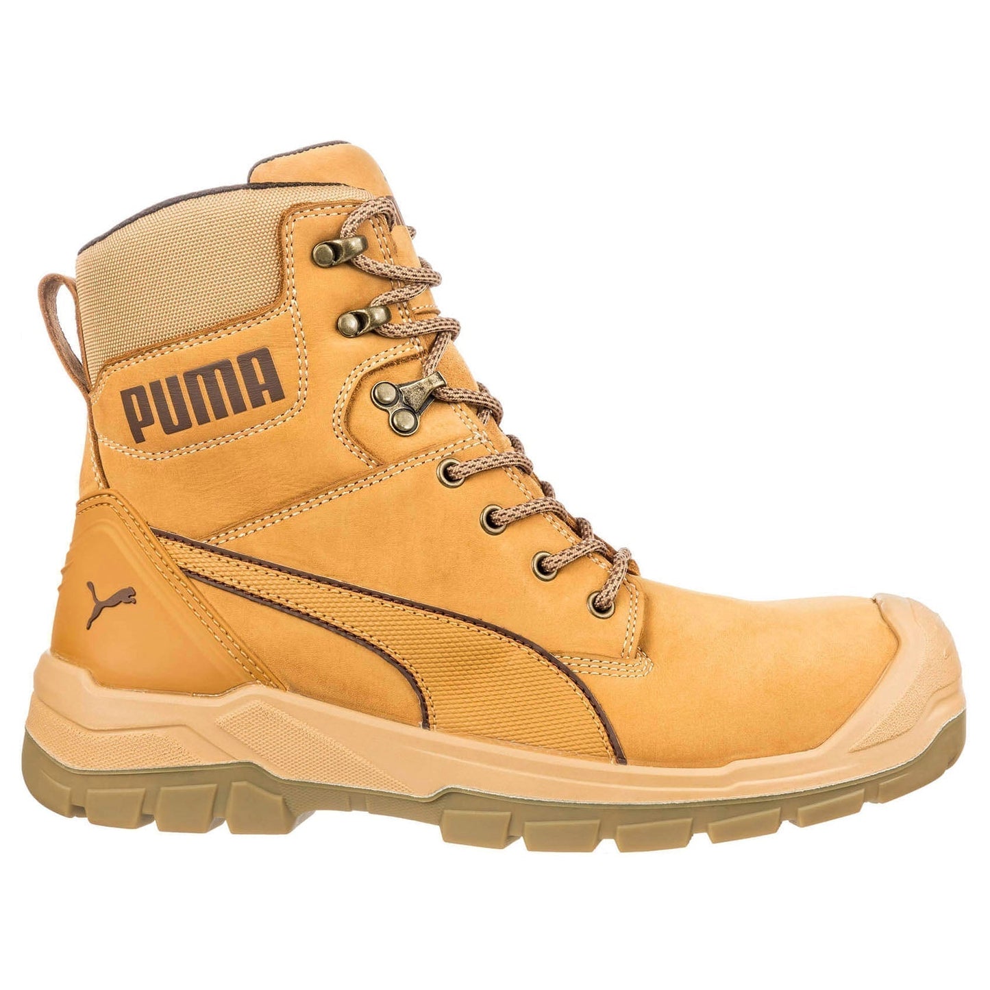 Brown Work Boots - PUMA Safety - Composite Toe