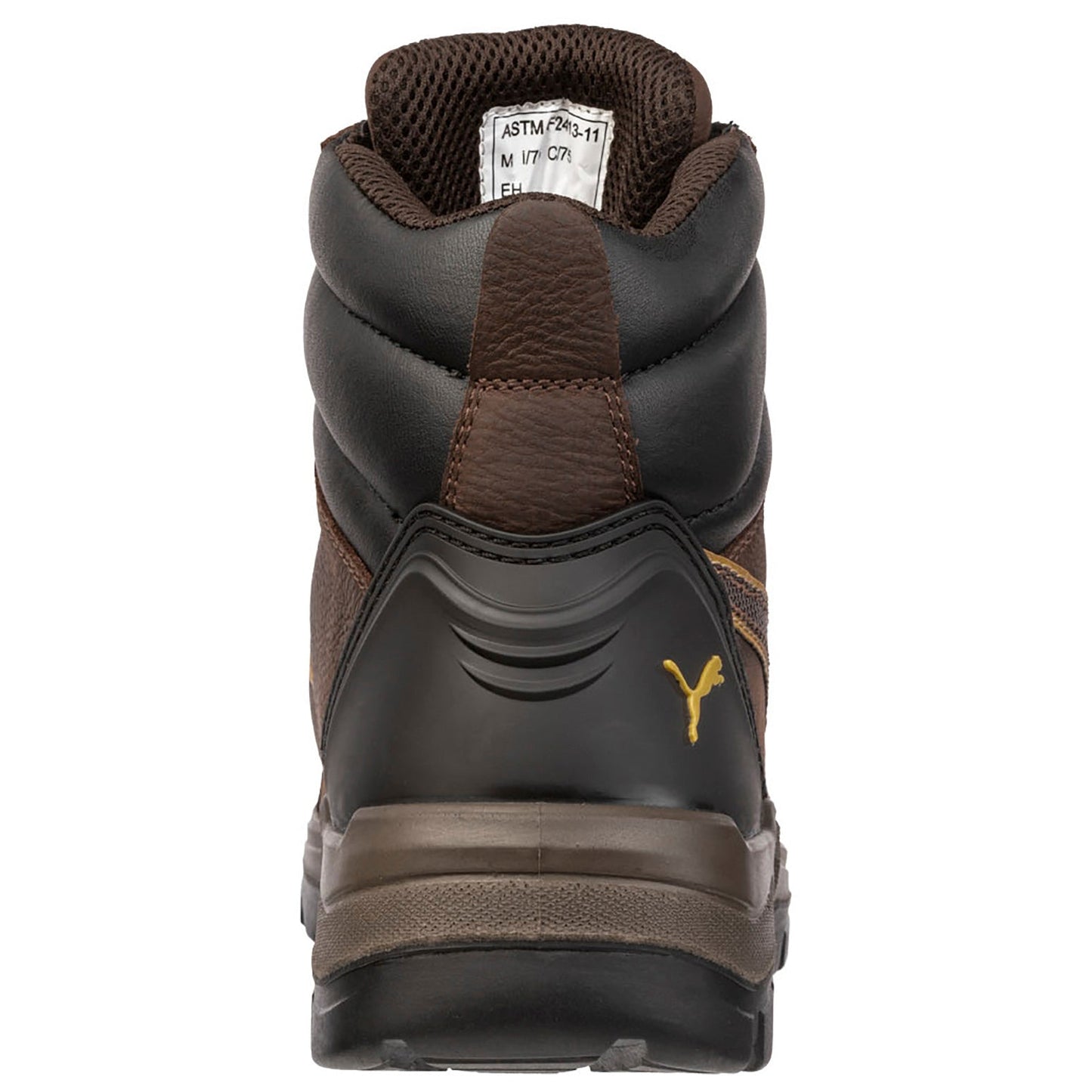 Brown Work Boots - PUMA Safety - Composite Toe Design