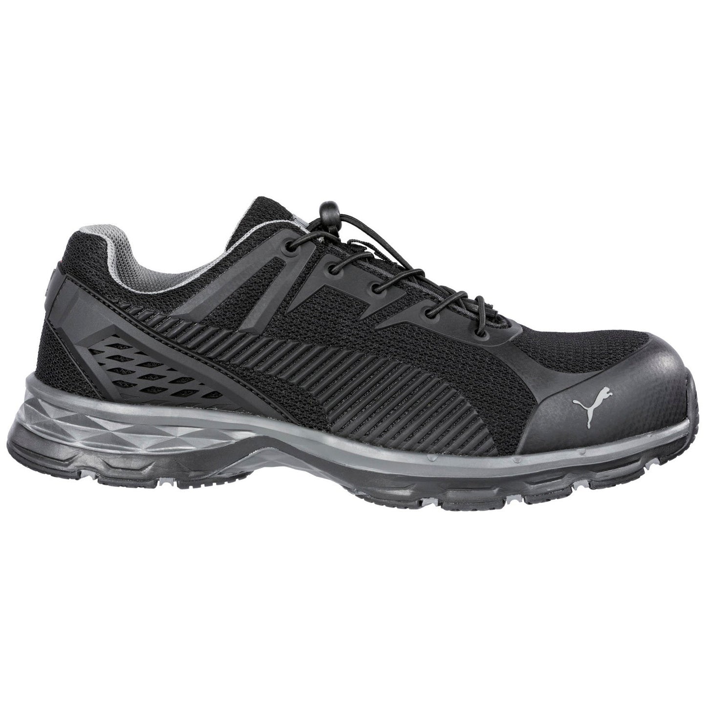 Black Work Shoes - PUMA - Comfortable Composite Toe