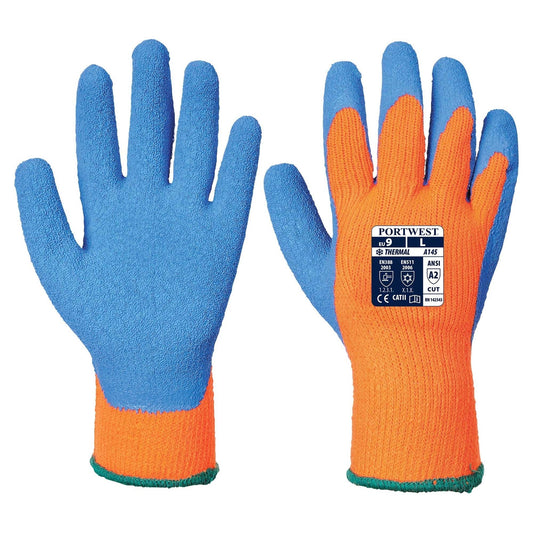 Orange Knit Gloves - Portwest - Thermal Protection