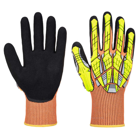 Orange String Knit Gloves - Portwest - Durable Protection