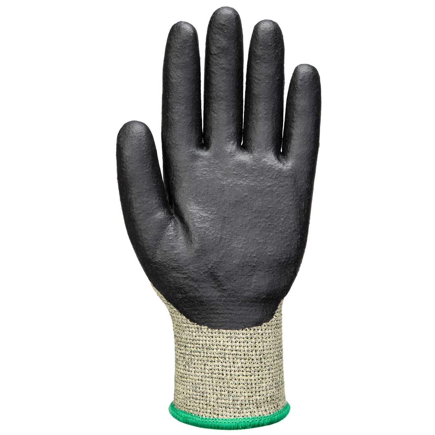 Green/Black String Knit Gloves - Portwest - Safe Grip